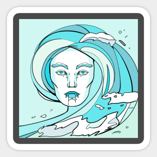 ocean phenomena Sticker